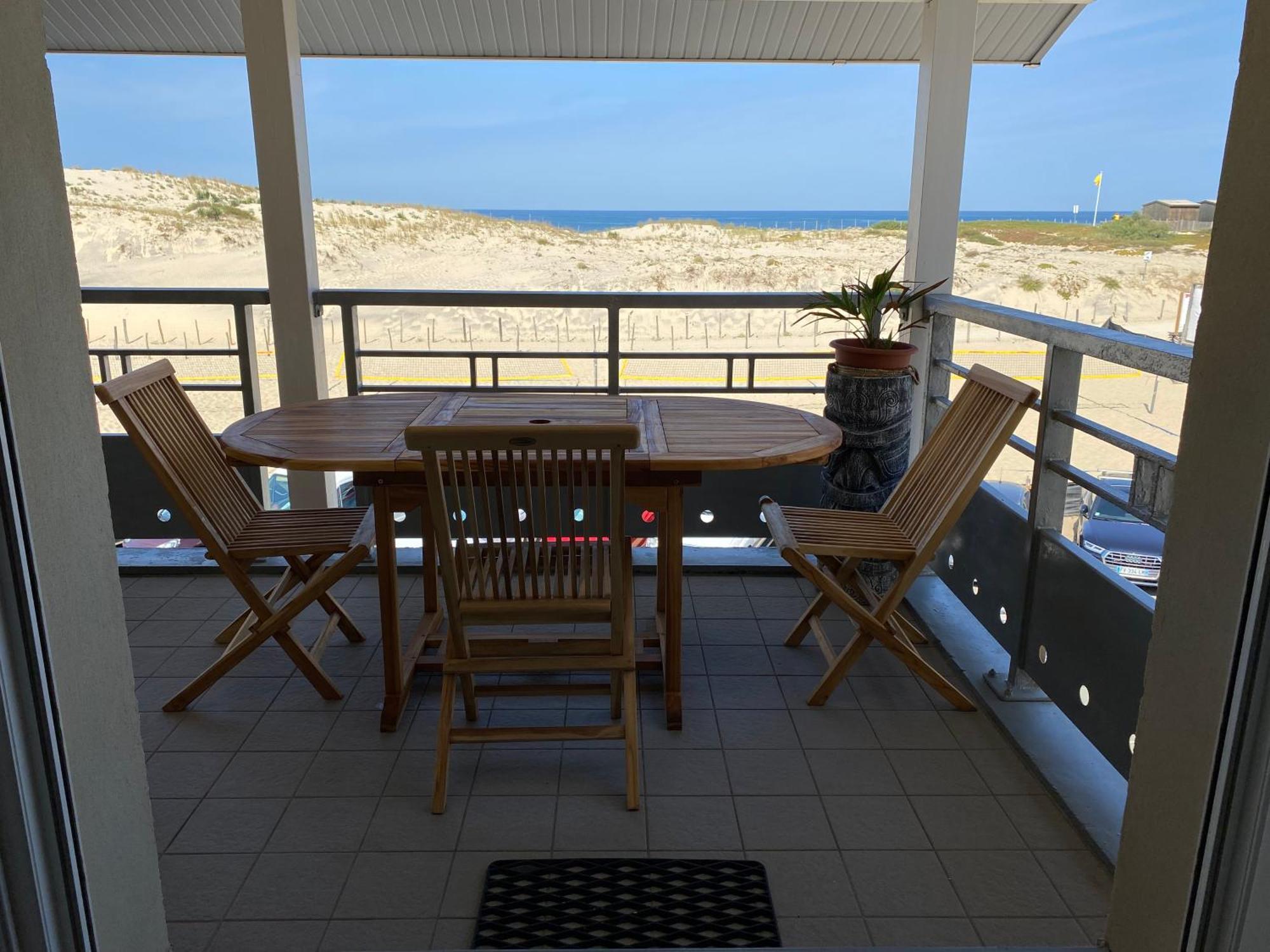 Oceanis Face Ocean Apartment บิสการ์รอส-ปลาจ ภายนอก รูปภาพ